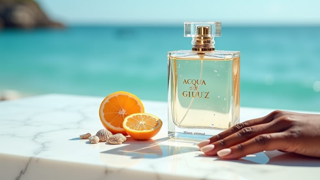 citrus infused ocean fragrance