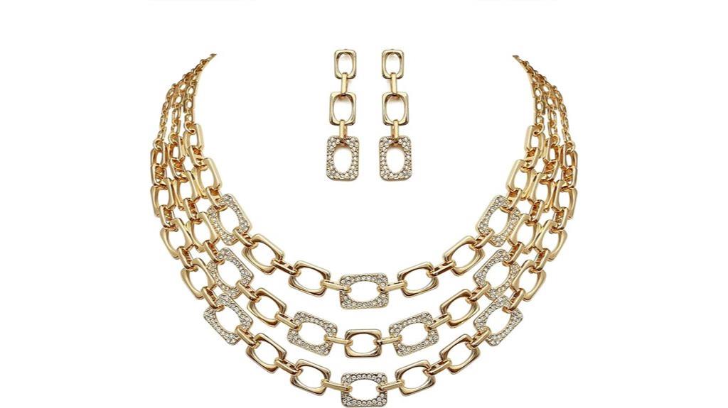 elegant gold necklace review