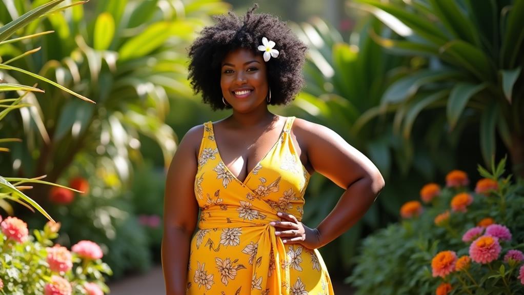 Culture And Swag - flattering wrap dresses curves