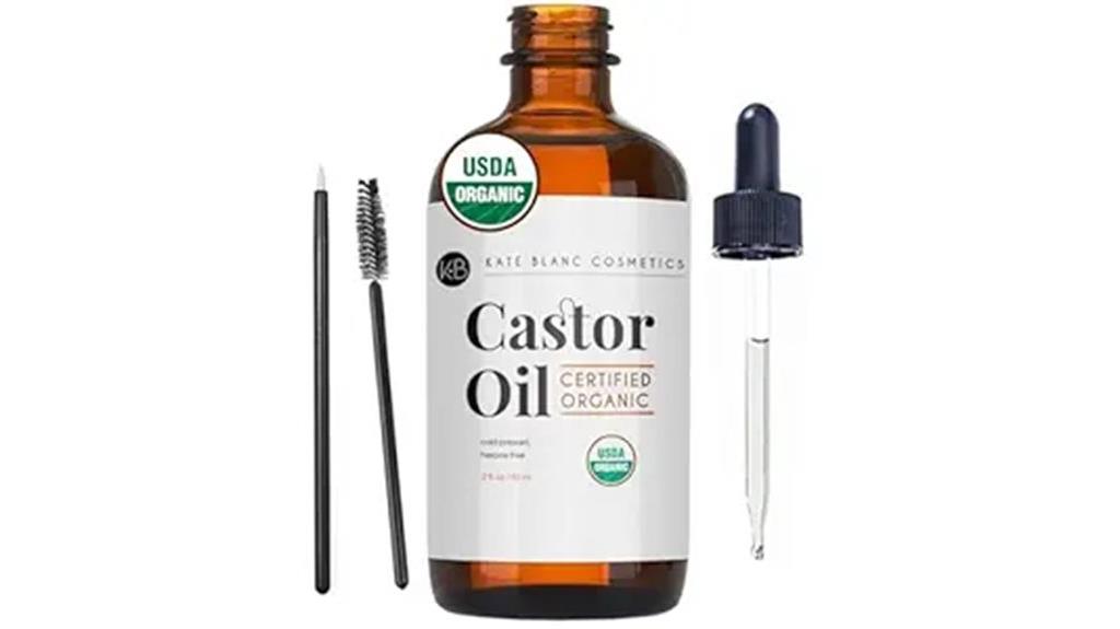 kate blanc castor oil review