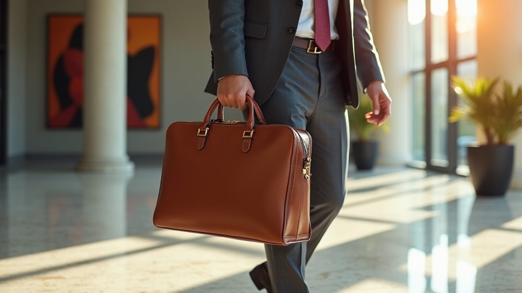 leather briefcase market analysis