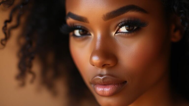 luscious lashes for melanated beauties