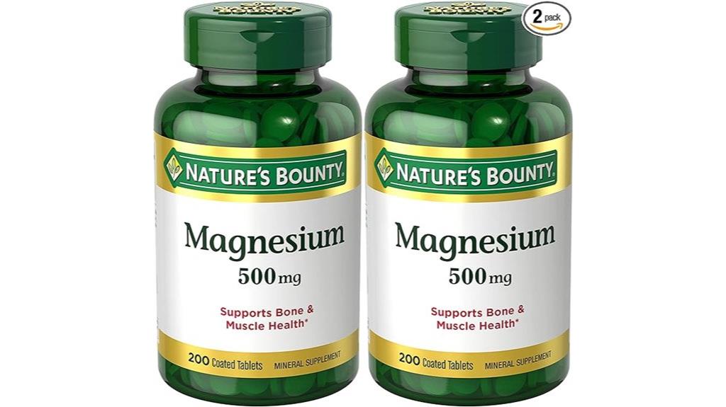 nature s bounty magnesium review