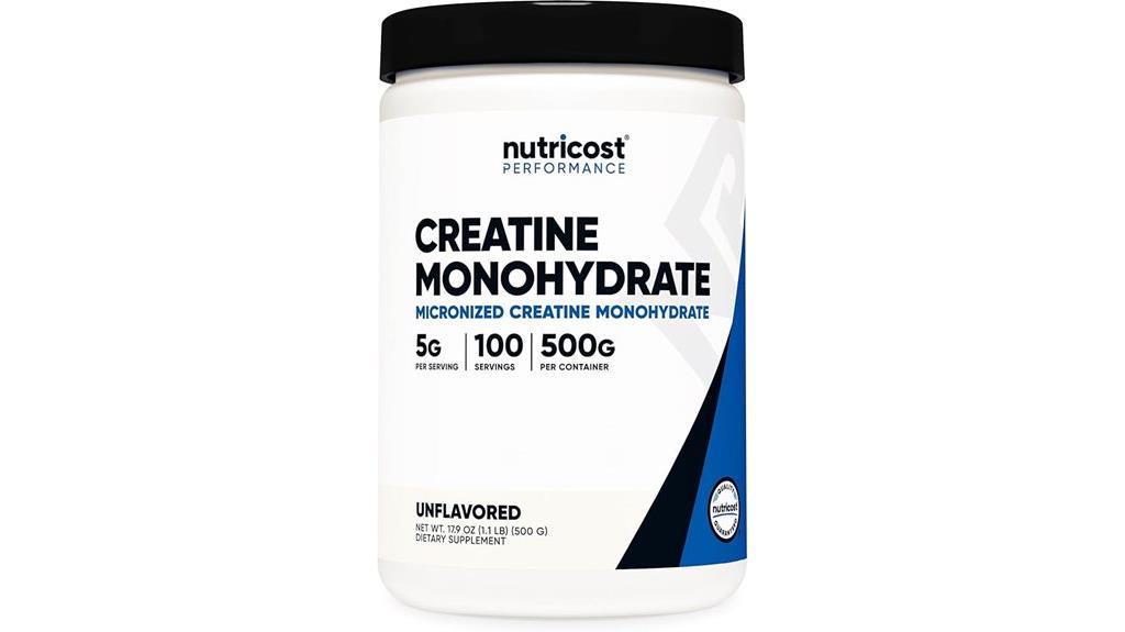 nutricost creatine review summary