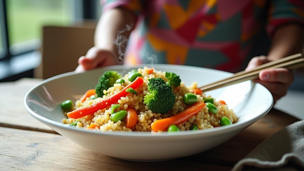 Culture And Swag - nutritious quinoa vegetable dish