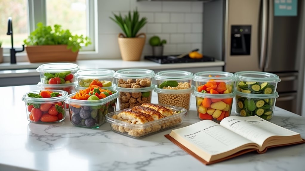 organizing weekly meal plans