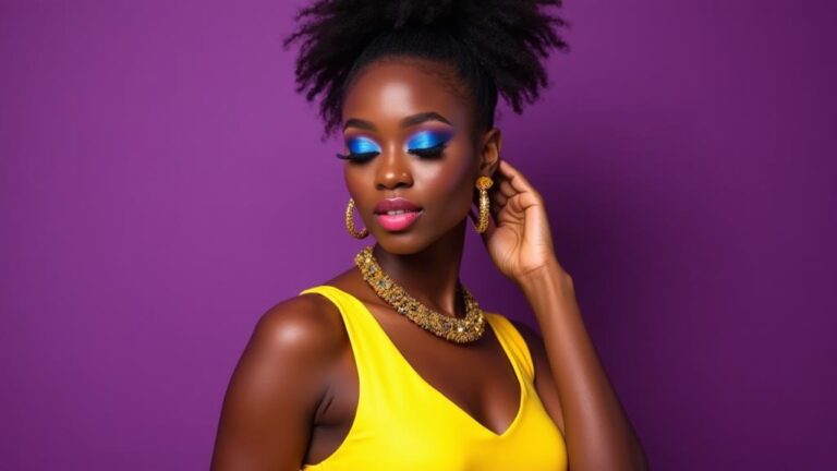 vibrant colors for melanin