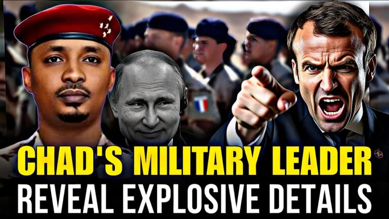 Chad’s Military Leader Drops a Bombshell: Unveils Explosive Reasons for Expelling French Forces!